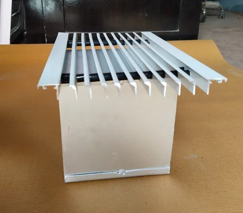 Aluminium Linear Black Spacial Grill